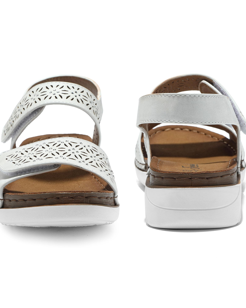 Amelia Sandalias Mujer Deportivas – Velcro Ajustable, Ligeras y Acolchadas