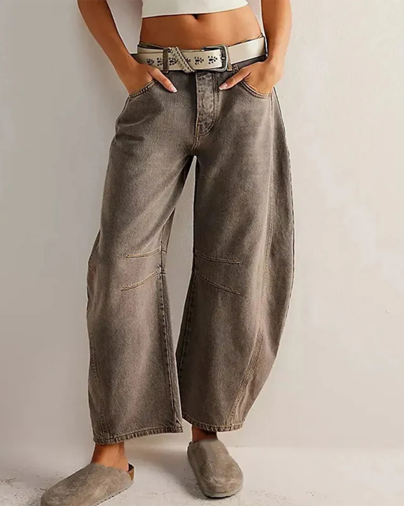 Blaire Pantalón Ancho Mujer – Corte Relajado, Cómodo y Versátil