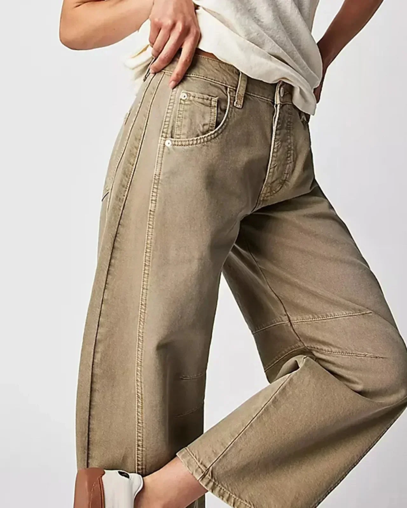 Blaire Pantalón Ancho Mujer – Corte Relajado, Cómodo y Versátil