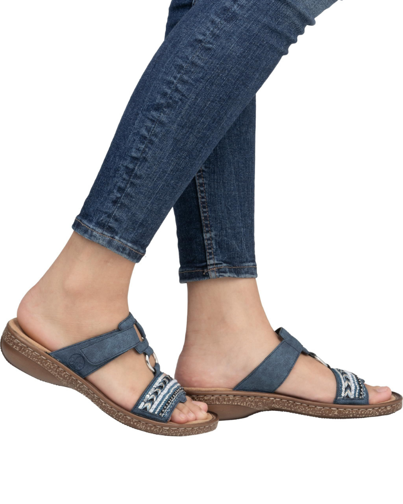 Diana Mules Mujer – Sandalias Slip-On Ligeras con Ajuste Regulable