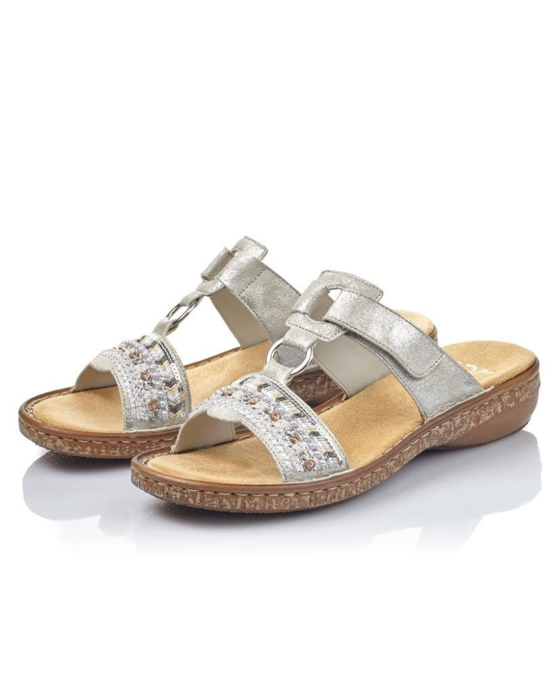 Diana Mules Mujer – Sandalias Slip-On Ligeras con Ajuste Regulable