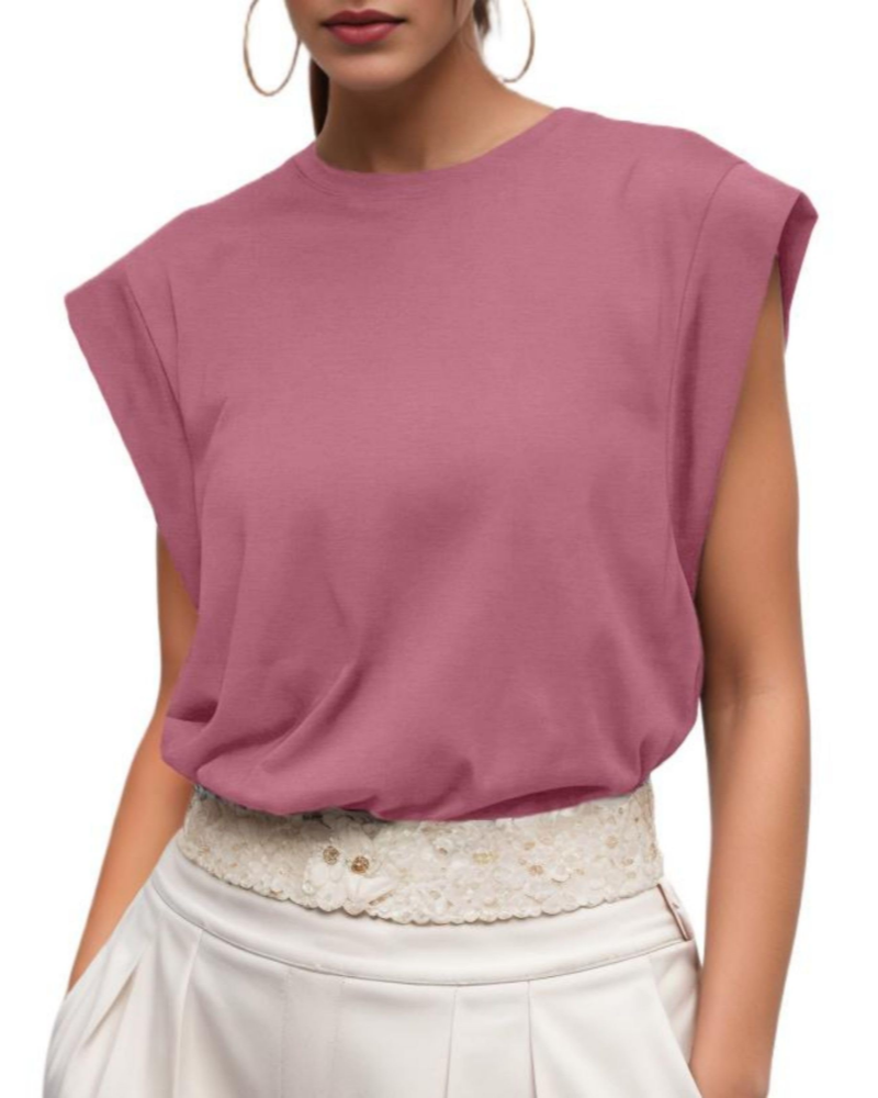Grace Camiseta Mujer – Camiseta de Algodón con Manga Corta y Corte Holgado Casual
