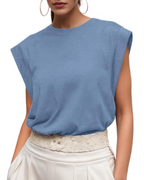 Grace Camiseta Mujer – Camiseta de Algodón con Manga Corta y Corte Holgado Casual
