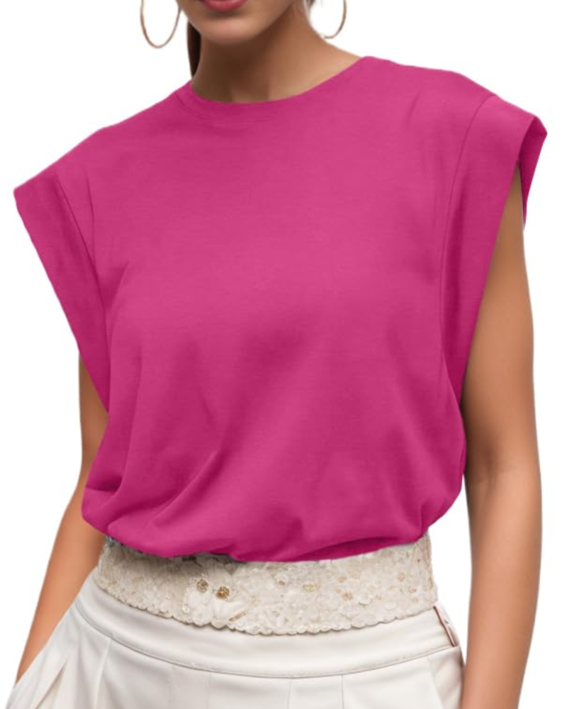 Grace Camiseta Mujer – Camiseta de Algodón con Manga Corta y Corte Holgado Casual
