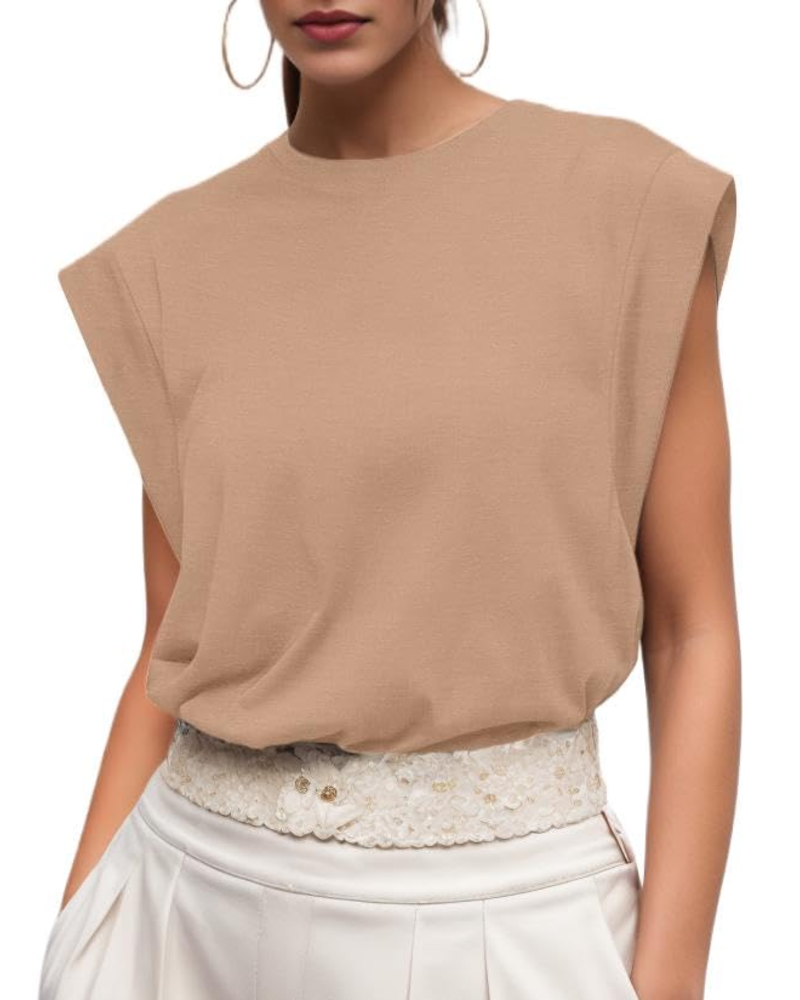 Grace Camiseta Mujer – Camiseta de Algodón con Manga Corta y Corte Holgado Casual
