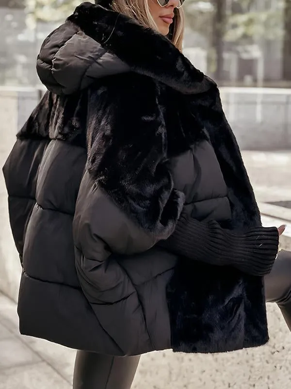 Valeria Veste d’Hiver pour Femme – Manteau Multicolore Chaud et Moderne