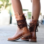 Alessia bottines en cuir pour femme – bottes élégantes décontractées chic premium