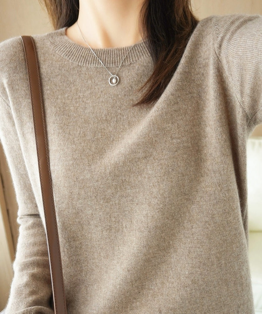 Litzy Jersey Elegante para Mujer – Suéter de Punto Casual Chic Moderno