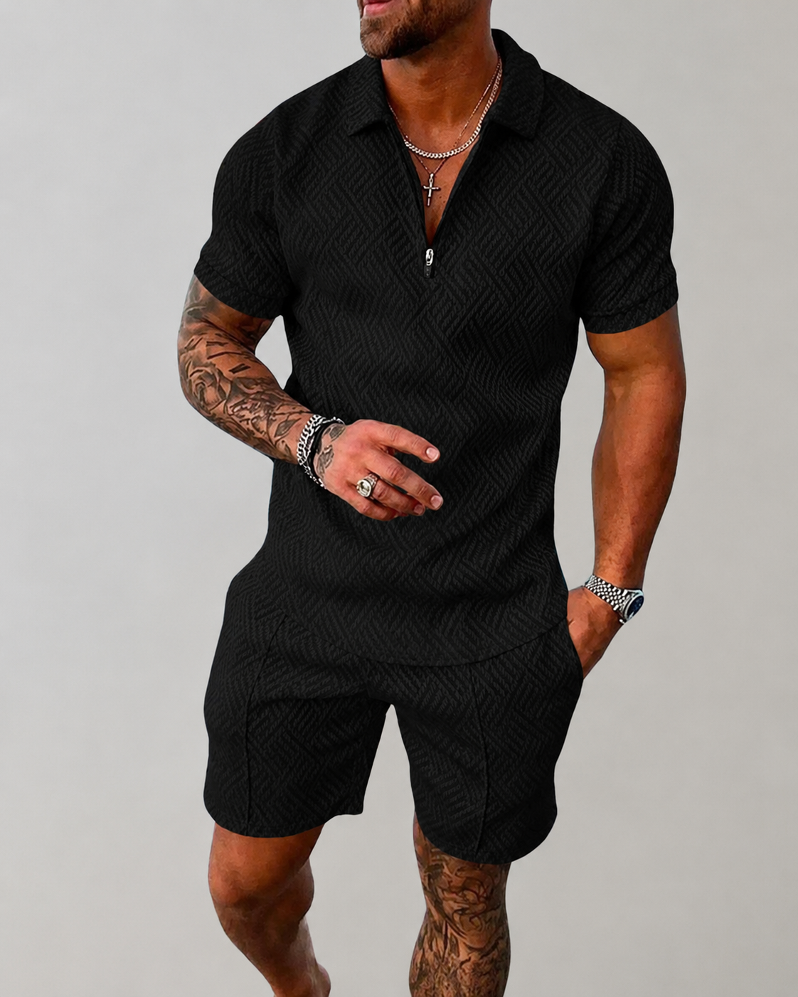 Oliver Conjunto de Verano Hombre – Algodón y Lino, Ligero y Transpirable