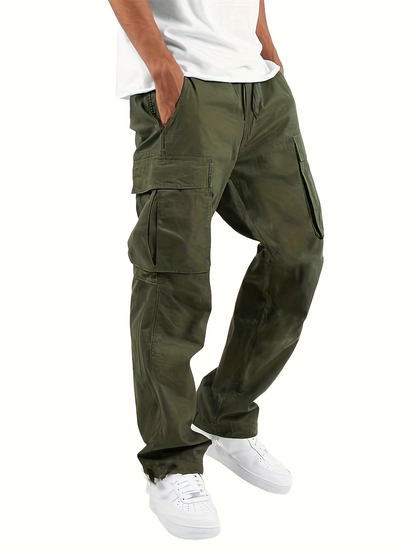 Tristan Pantalón Cargo para Hombre – Jogger Casual Urbano Algodón Cómodo