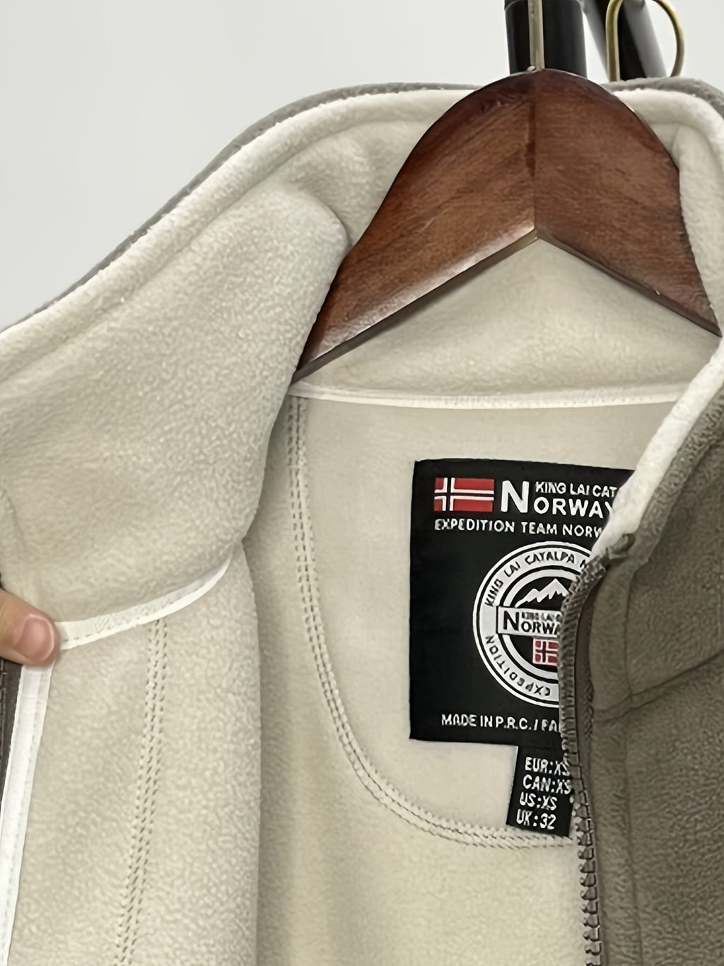 James Veste polaire pour homme – Doublure thermique outdoor et respirante