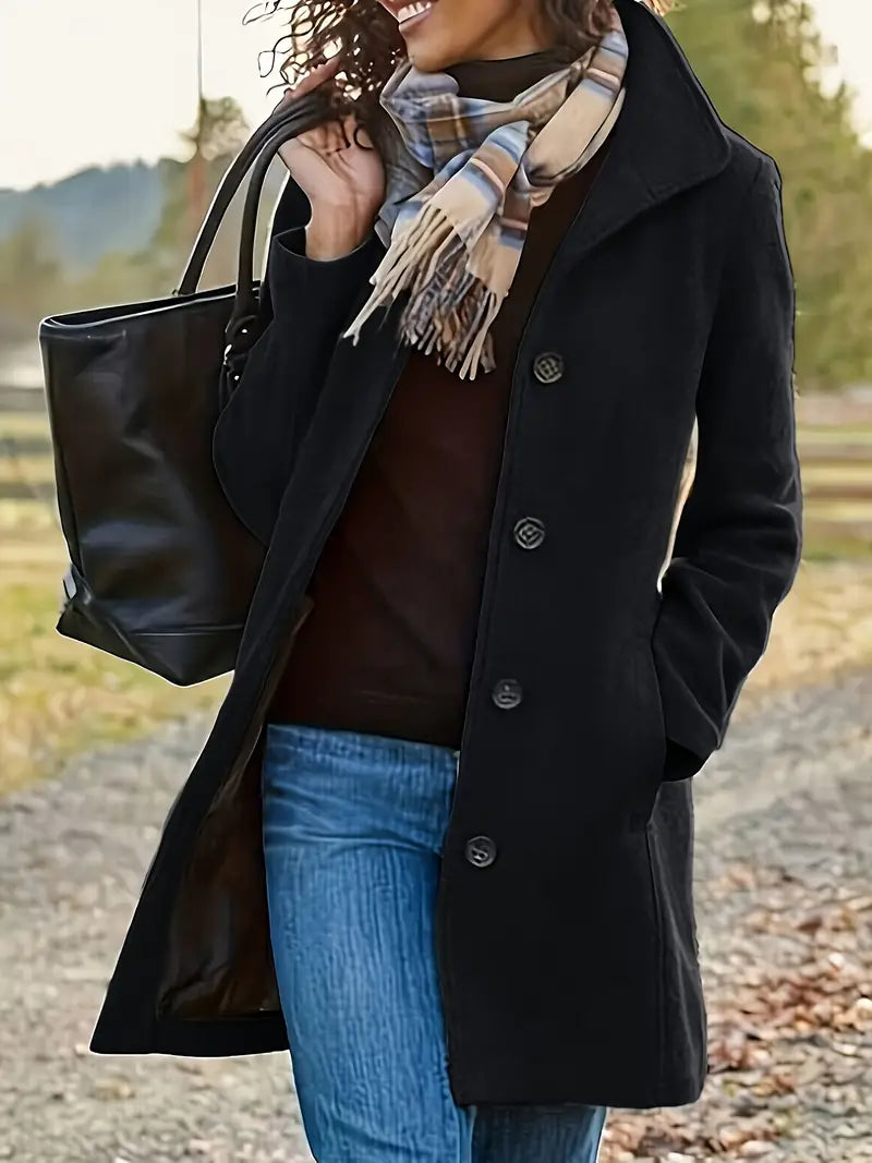Isabella Abrigo de Invierno para Mujer – Diseño Elegante con Forro Cálido y Corte Femenino