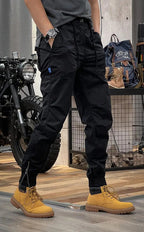 David Pantalon cargo stretch pour homme – Jogger urbain confortable en spandex