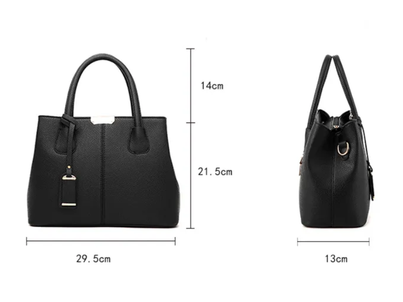 Elnora Borsa Tote Bandoliera da Donna – Shopper Elegante Grande Casual Chic