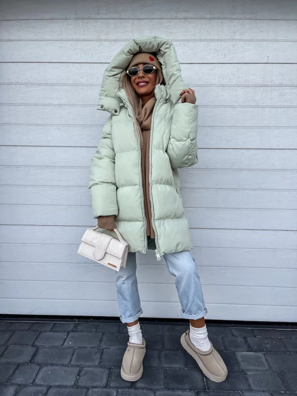 Sheila Abrigo de Invierno para Mujer – Chaqueta Larga Cálida con Capucha