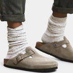 Marlowe Zuecos Mujer – Hebilla Ajustable, Diseño Slip-On y Comodidad Diaria