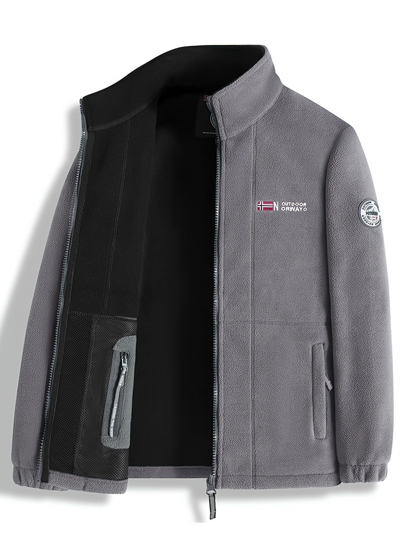 James Chaqueta Polar para Hombre – Forro Outdoor Térmico y Transpirable