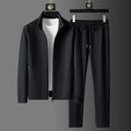 Reynold Tuta Elegante da Uomo – Completo con Zip Premium con Pantaloni Slim e Tessuto Traspirante