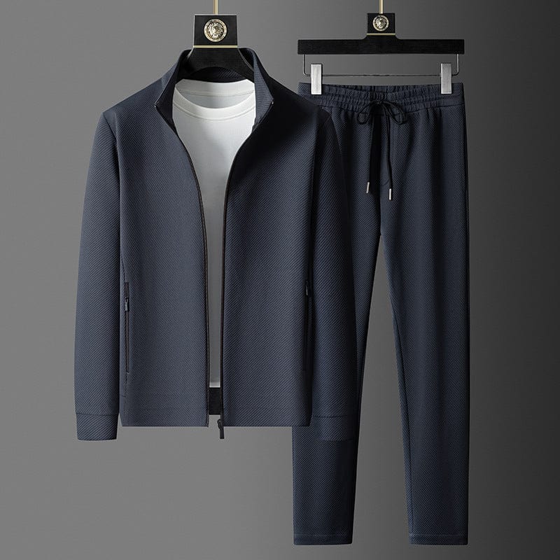 Reynold Survêtement Homme Élégant – Ensemble Zippé Premium avec Pantalon Ajusté & Tissu Respirant