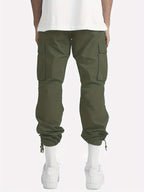 Tristan Pantalon Cargo pour Homme – Jogger Décontracté Urbain Coton Confortable