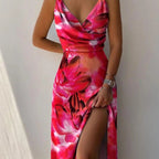Eliana Vestito Midi da Donna – Design Elegante in Tessuto Premium con Taglio Slanciato