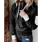 Aarohi Sudadera con Capucha para Mujer – Hoodie de Punto Grueso Cálido Chic
