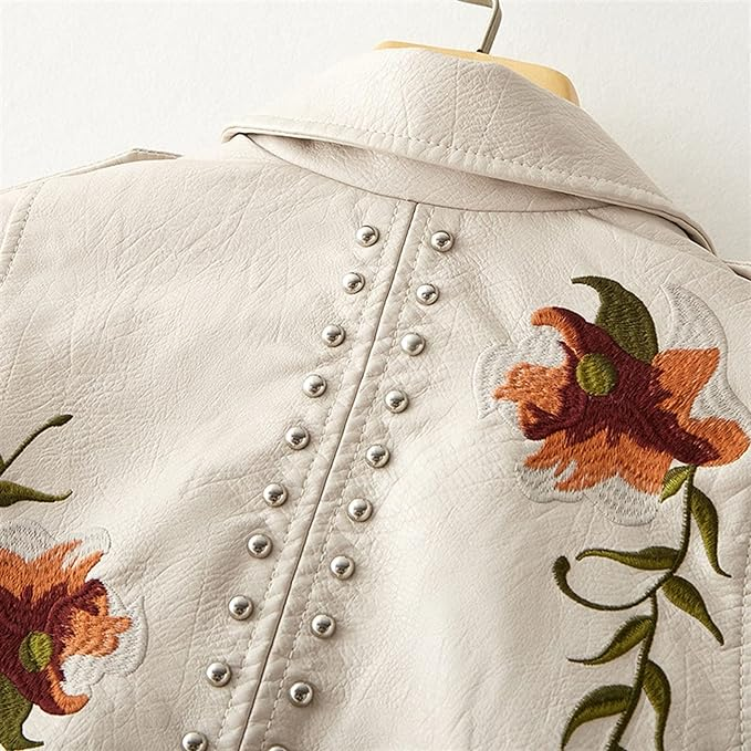 Hélène Giacca in Pelle da Donna – Giubbotto Elegante Chic Senza Tempo Premium