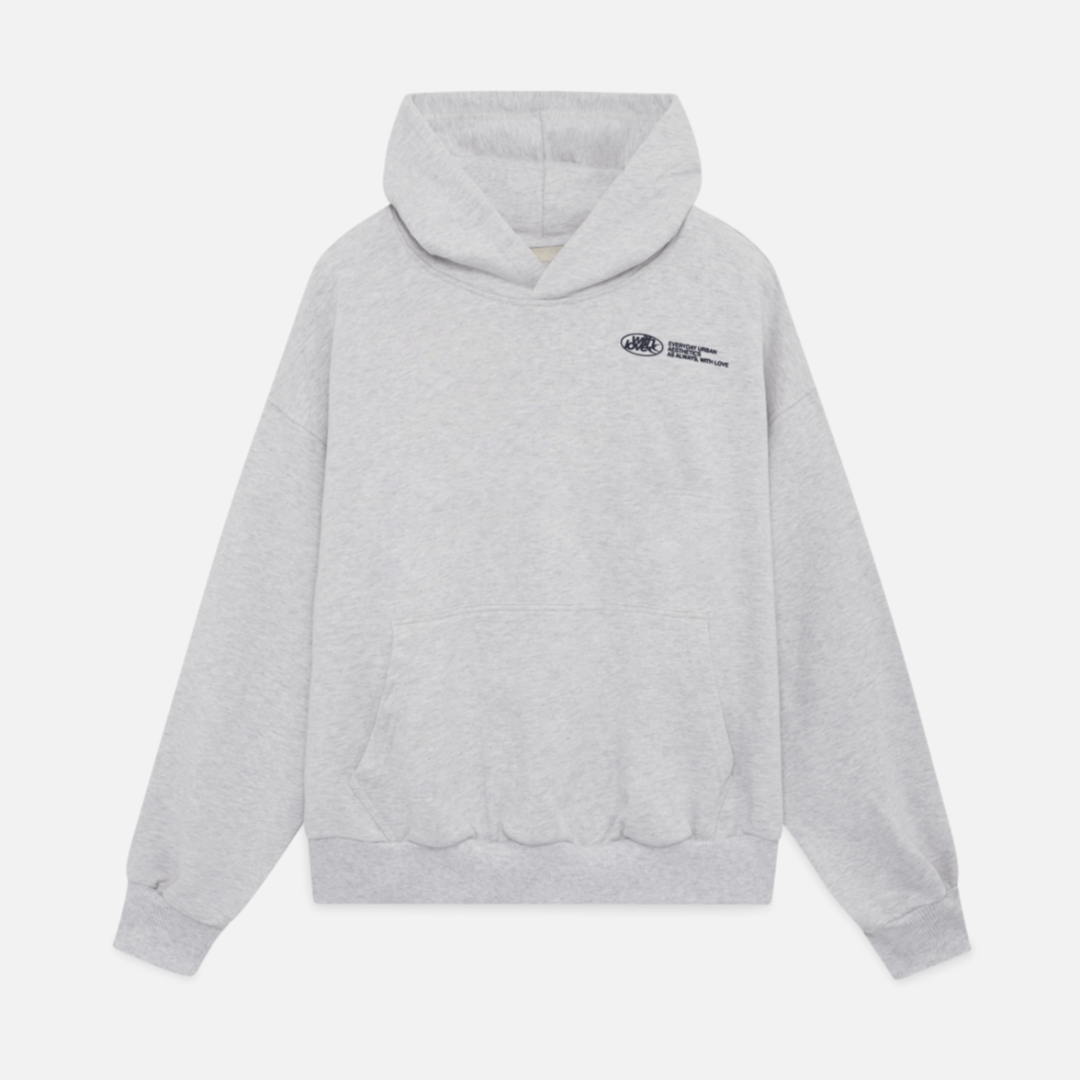 Kenna Sudadera con Capucha para Mujer – Hoodie Gris de Algodón Casual Chic