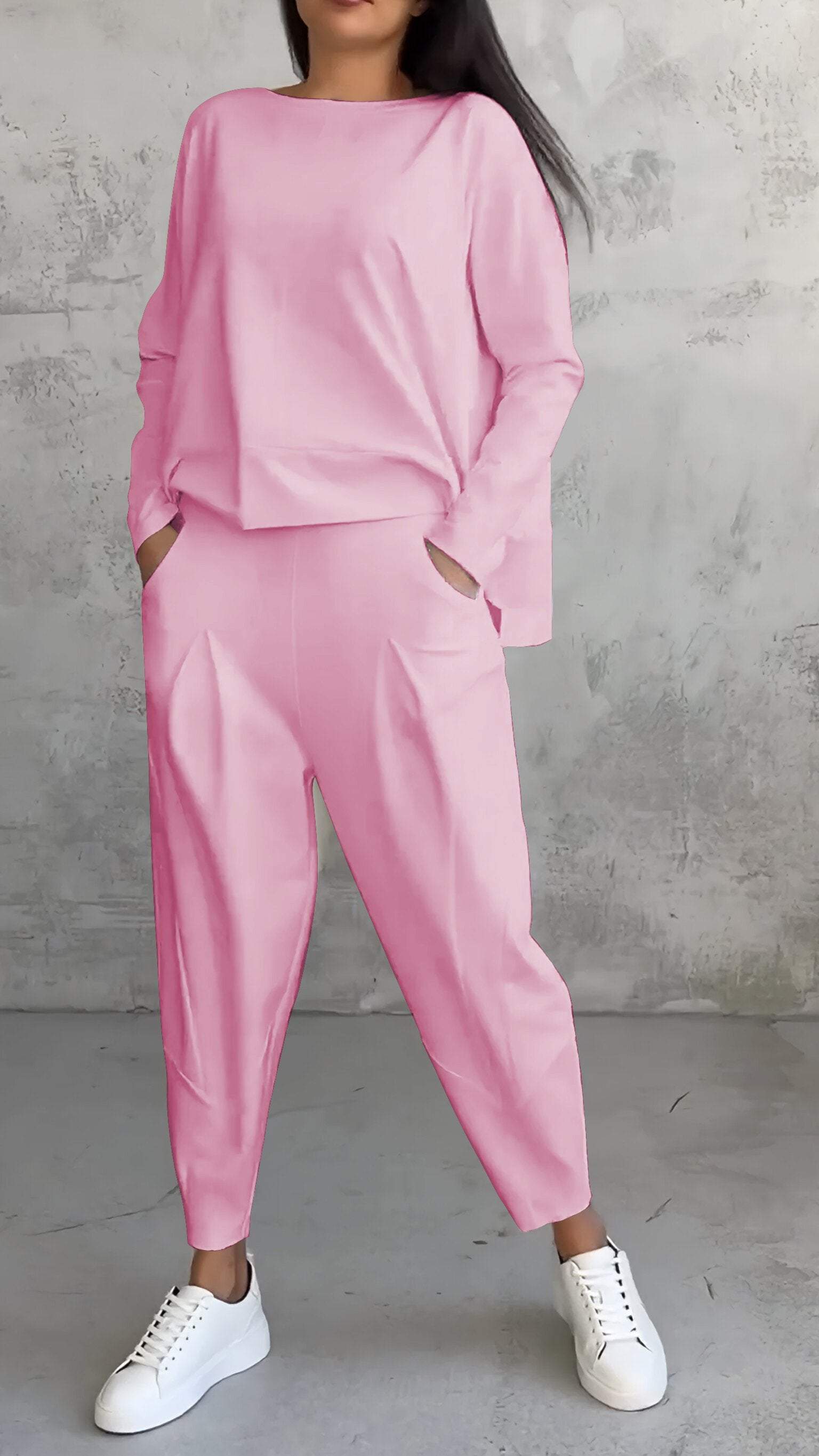 Emilie Conjunto Elegante para Mujer – Set Ajustado Casual Chic Moderno