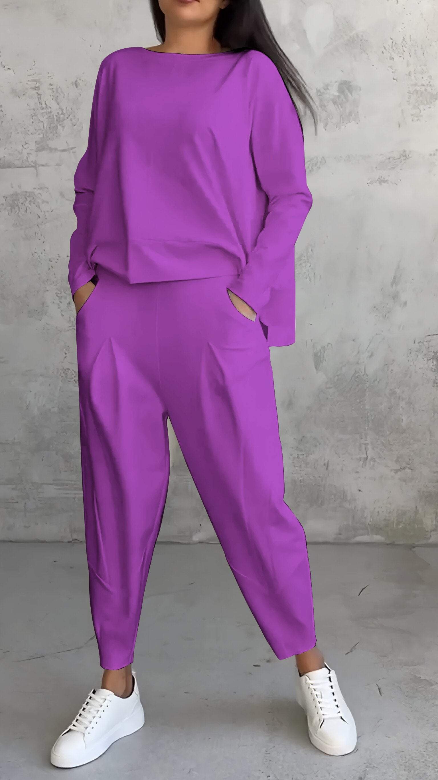 Emilie Conjunto Elegante para Mujer – Set Ajustado Casual Chic Moderno
