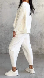 Émilie Ensemble Élégant pour Femme – Ensemble Ajusté Casual Chic Moderne