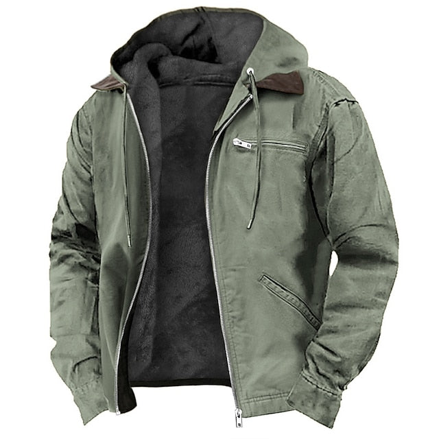 Jacob Chaqueta Outdoor para Hombre – Cazadora Ligera Impermeable Casual Chic