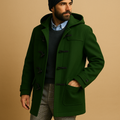 Daniel Cappotto Lungo da Uomo – Design Elegante con Chiusura Frontale e Tasche Laterali