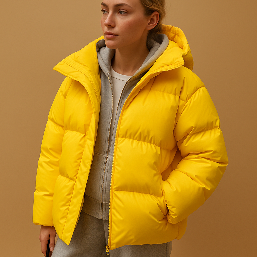 Delaney Chaqueta Acolchada para Mujer – Abrigo Oversize Impermeable Invierno