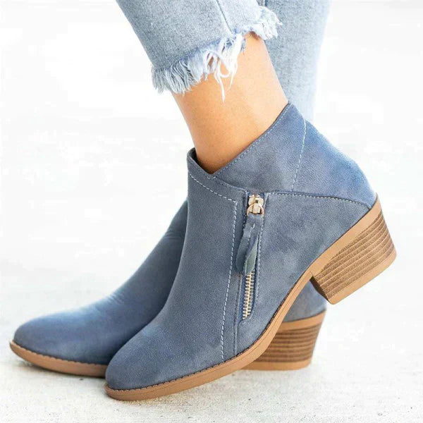 Kendall Botas para Mujer – Botines de Cuero Cómodos con Soporte