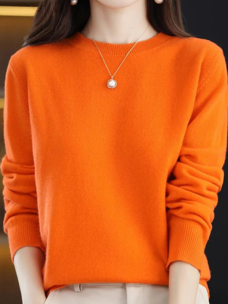 Litzy Jersey Elegante para Mujer – Suéter de Punto Casual Chic Moderno