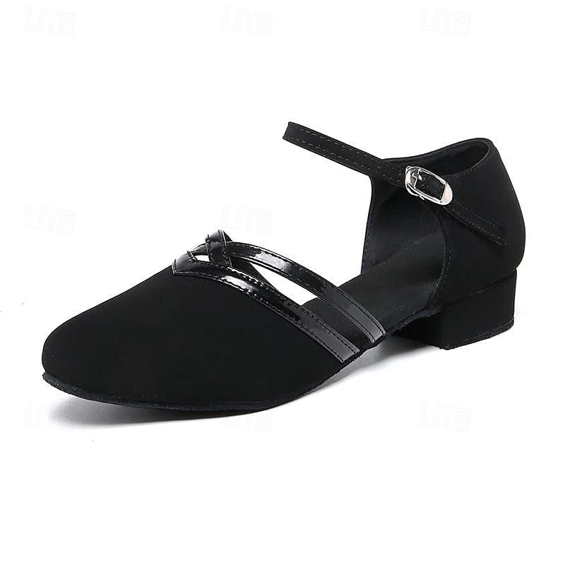 Zeline Zapatos de Baile para Mujer – Tacones Latinos Elegantes Antideslizantes