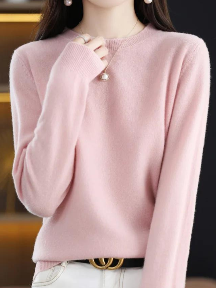 Litzy Jersey Elegante para Mujer – Suéter de Punto Casual Chic Moderno