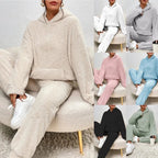 Sloane ensemble polaire pour femme – ensemble confortable hiver sweat à capuche lounge chic