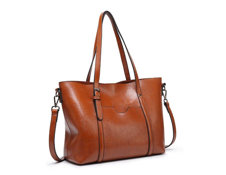 Nyomi Sac cabas pour femme – Grand shopper élégant en cuir premium chic