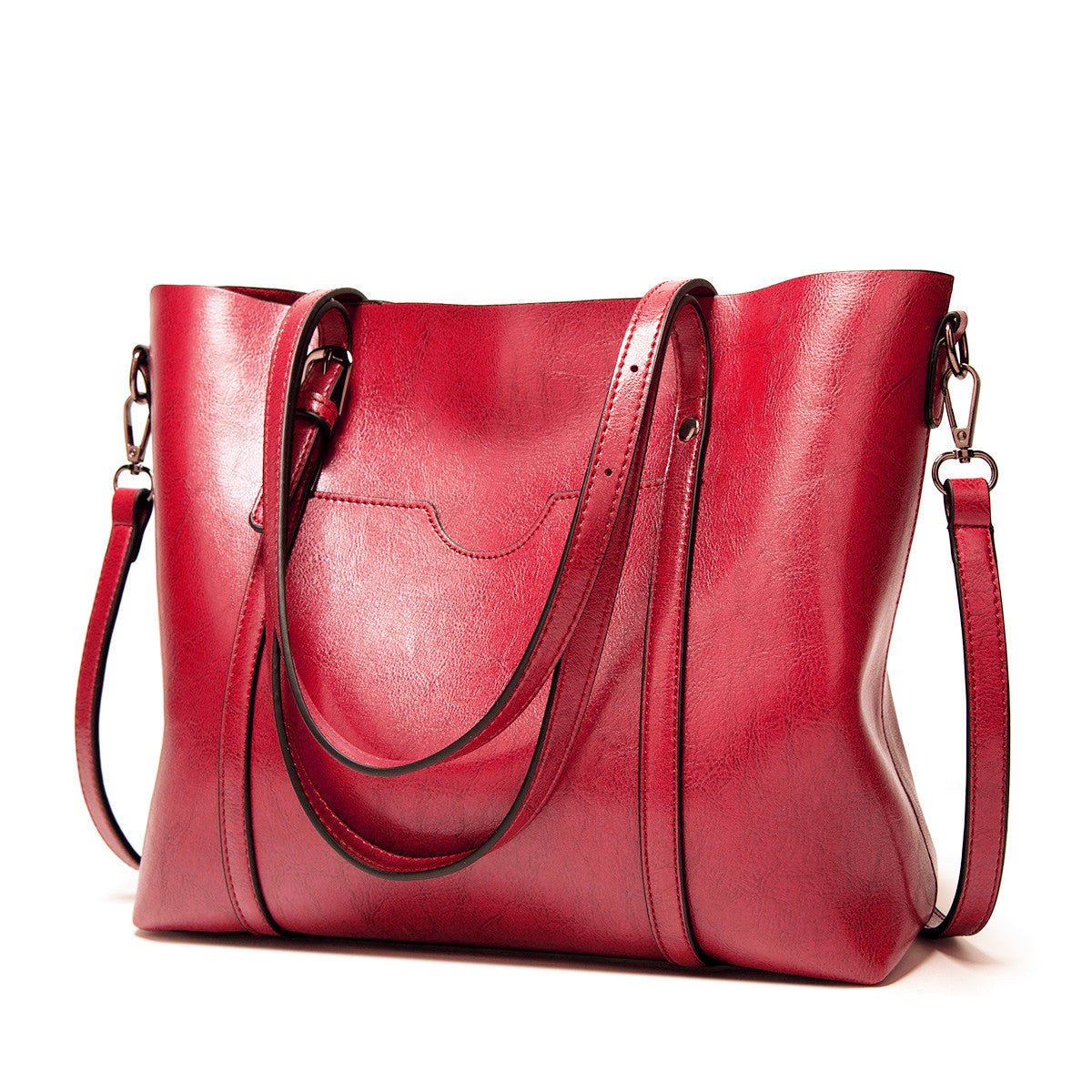 Nyomi Bolso Tote para Mujer – Shopper Grande Elegante de Cuero Premium Chic