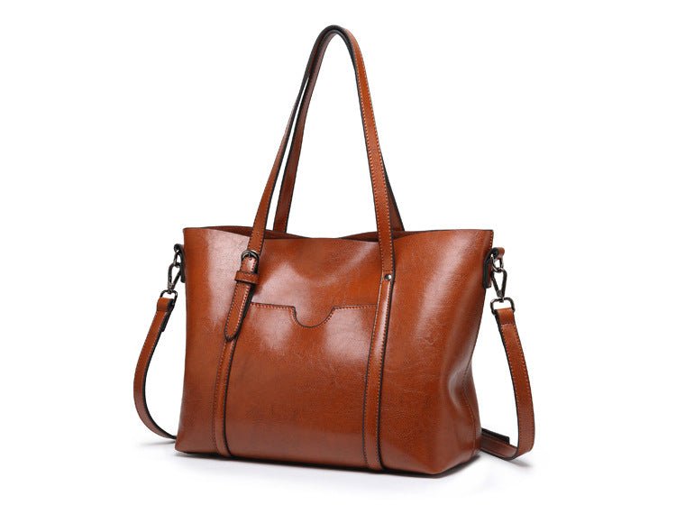 Nyomi Sac cabas pour femme – Grand shopper élégant en cuir premium chic