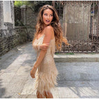 Samantha Vestito da Festa da Donna – Abito di Paillettes Elegante e Chic