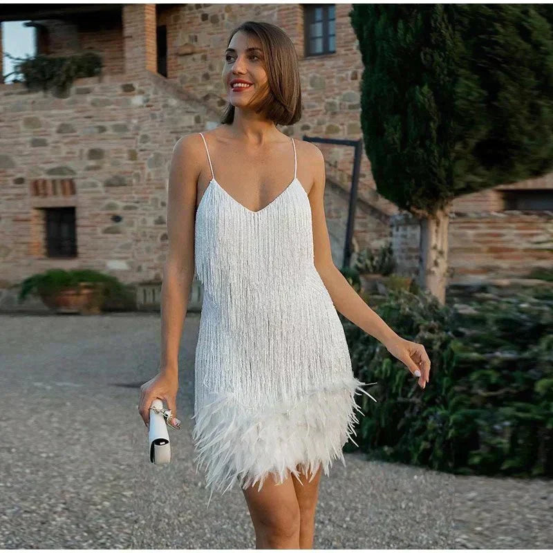 Samantha Vestito da Festa da Donna – Abito di Paillettes Elegante e Chic