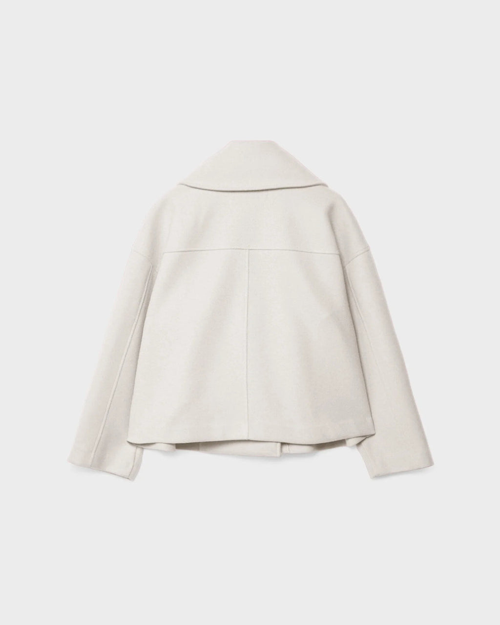 Aurélie Veste en Laine pour Femme – Manteau Court Croisé Élégant pour l’Hiver