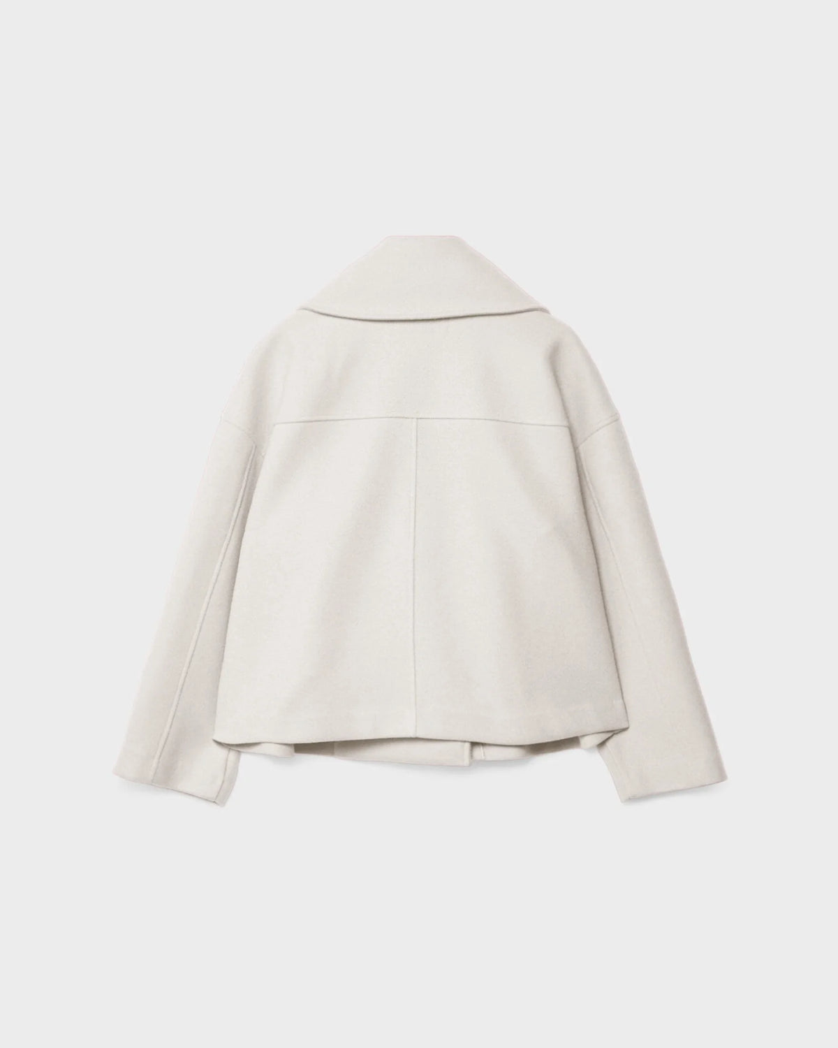 Aurélie Chaqueta de Lana para Mujer – Abrigo Corto Cruzado Elegante para Invierno