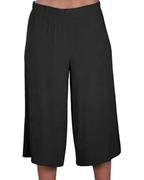 Sofia Pantalón Palazzo Mujer – Talla Grande, Pernera Ancha y Cintura Elástica