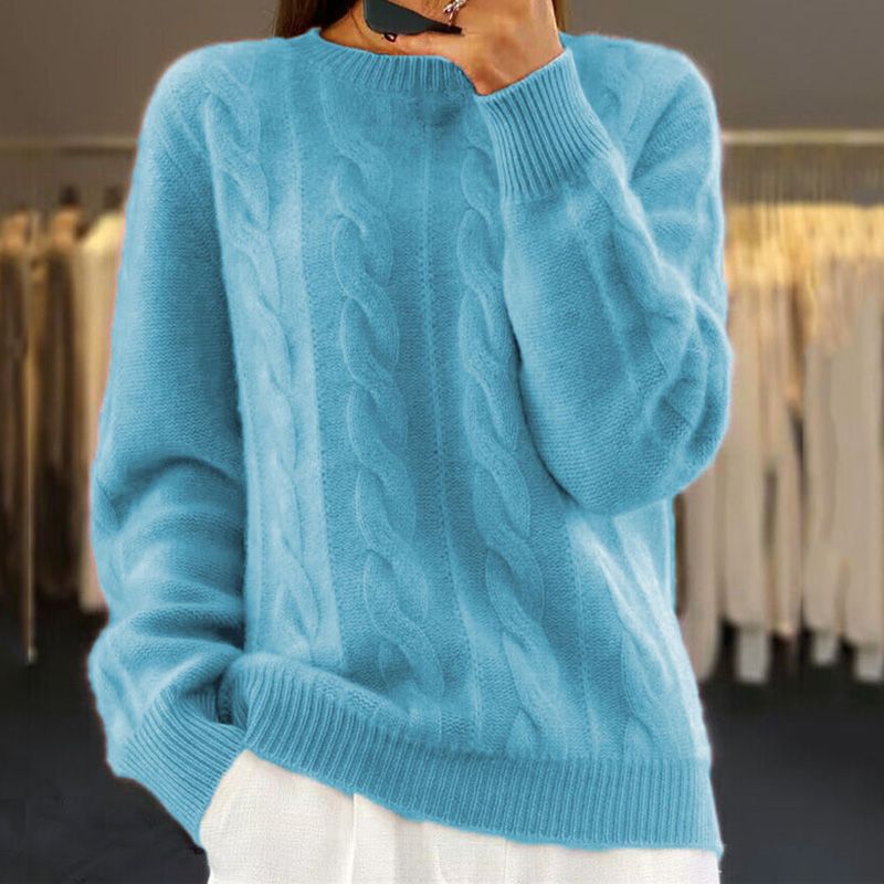Naomi Jersey de Lana para Mujer – Suéter Elegante Premium Cálido y Moderno