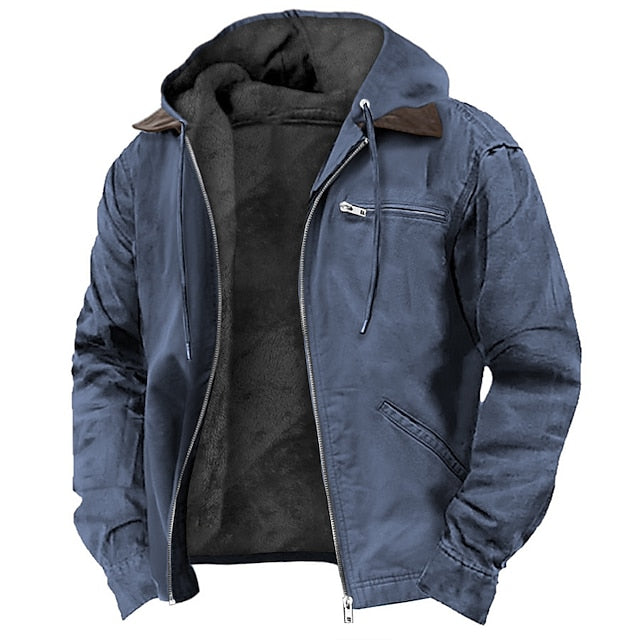Jacob Chaqueta Outdoor para Hombre – Cazadora Ligera Impermeable Casual Chic