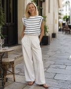 Grace Camiseta Mujer – Camiseta de Algodón con Manga Corta y Corte Holgado Casual